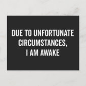 アイアムアウェイクおもしろい引用文 ポストカード (正面)