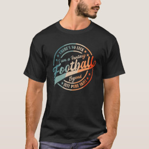 アイアムアサッカーレジェンドファンタジーレトロファンタジーフットブ Tシャツ