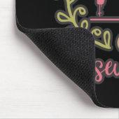 アイアムソーファンシー裁縫デザイン マウスパッド (コーナー)