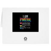 アイアムパンセクシャル – LGBTQIAプライドレインボーハート- De (裏面横)