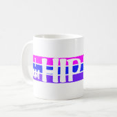 アイアムヒップホップマグ コーヒーマグカップ (正面左)