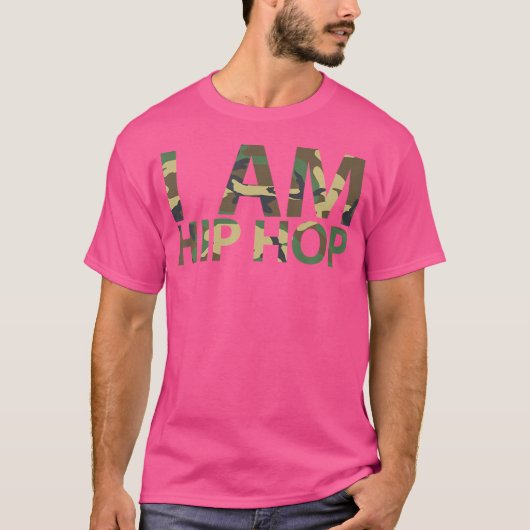 アイアムヒップホップ – アーバン Tシャツ (正面)