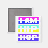 アイアムマグネットヒップホップ マグネット (正面/裏面)