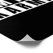 アイアムユアカルマクール引用文おもしろいことわざ ポスター (角)