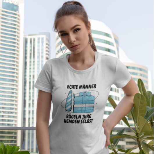アイアンとシャツのカラーストローク Tシャツ