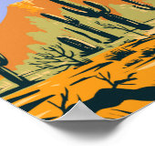 アイアンウッドフォレストナショナルモニュメントアリゾナヴィンテージ ポスター (角)