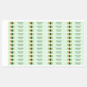 アイアンオングリーングリッターパーティーバルーン ラベル (シート)