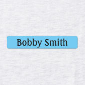 アイアンオンボーイズ服ラベルパステル名 ラベル (デザイン1)