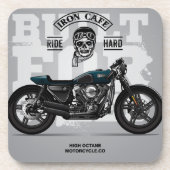 アイアンカフェオートバイコースター |オートバイコースター コースター (正面)