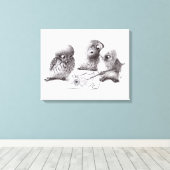 アイアンカルアーティストフール キャンバスプリント (インサイチュ (ウッドフロア))