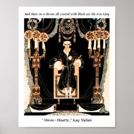 アイアンキングフェアリータリーイラストレーションバイカイニールセン ポスター