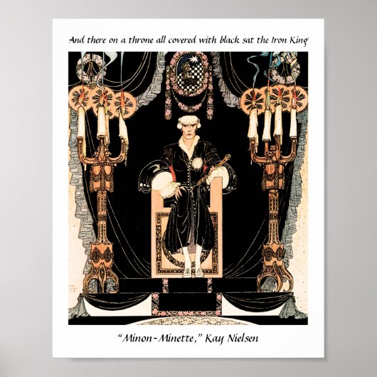 アイアンキングフェアリータリーイラストレーションバイカイニールセン ポスター (正面)