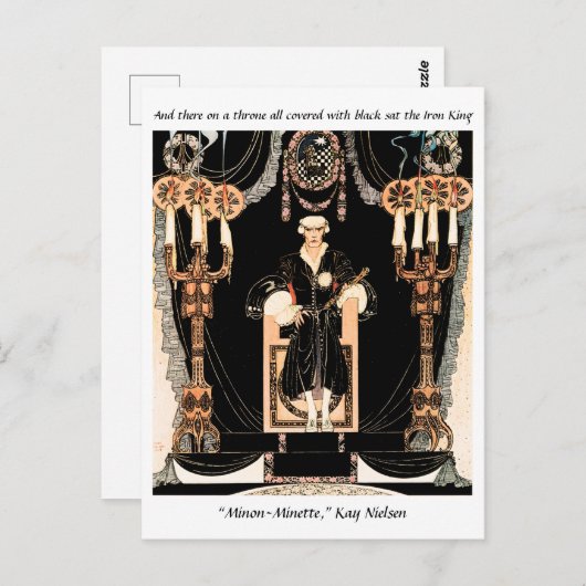 アイアンキングフェアリータリーイラストレーションバイカイニールセン ポストカード (正面/裏面)
