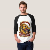アイアンクラッド ゴールデンドラゴン フープス Tシャツ (正面フル)