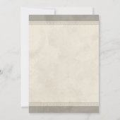 アイアンクロスブライダルシャワー招待状 招待状 (裏面)