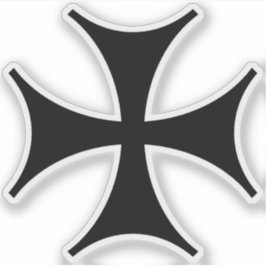 アイアンクロス（黒） シール