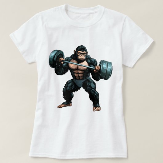 アイアンゴリラ Tシャツ (デザイン正面)