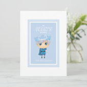 アイアンザアイスプリンスの誕生日の招待 招待状 (スタンド正面)