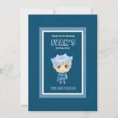 アイアンザアイスプリンスの誕生日の招待 招待状 (正面)