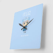 アイアンザアイスプリンスベビー壁時計 スクエア壁時計 (傾斜)