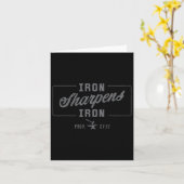 アイアンシャーペンズアイアンクリスチャンメンバイブル聖なる書物、 経典G カード (黄色い花)