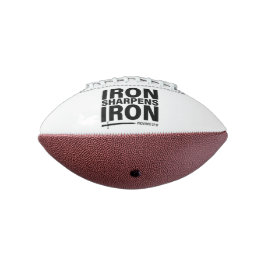 アイアンシャーペンズアイアン – 箴言27:17ミニサッカー アメリカンフットボール
