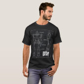 アイアンジャイアント回路図 ファミリー Tシャツ (正面フル)