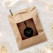 アイアンスキレット素朴カテラーレストランフード フェイバーバッグ (クリップ留めされた状態)