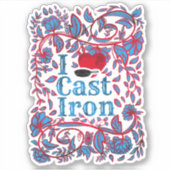 アイアンスケレットフローラシール シール (正面)