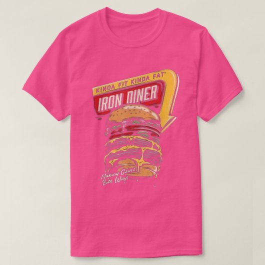 アイアンダイナー Tシャツ (デザイン正面)