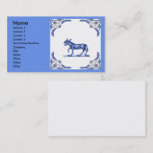 アイアンドンキー抽象芸術 名刺 (正面/裏面)