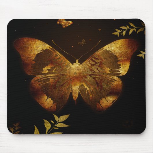 アイアンバタフライ切り出し マウスパッド (正面)
