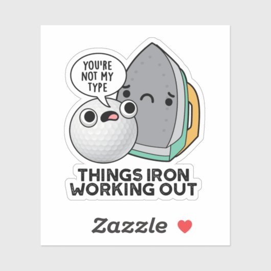 アイアンパンをアイロンおもしろいで仕上げる シール (シート)