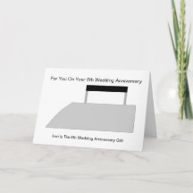 アイアンパーソナライズされたデザイン6結婚周年