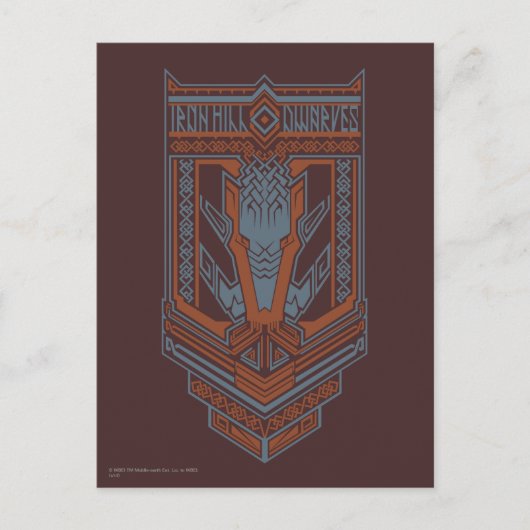 アイアンヒルドワーブズシールドアイコン ポストカード (正面)