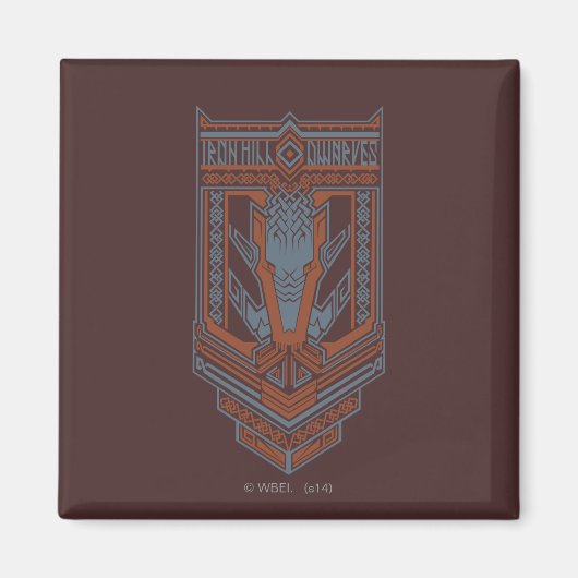 アイアンヒルドワーブズシールドアイコン マグネット (正面)