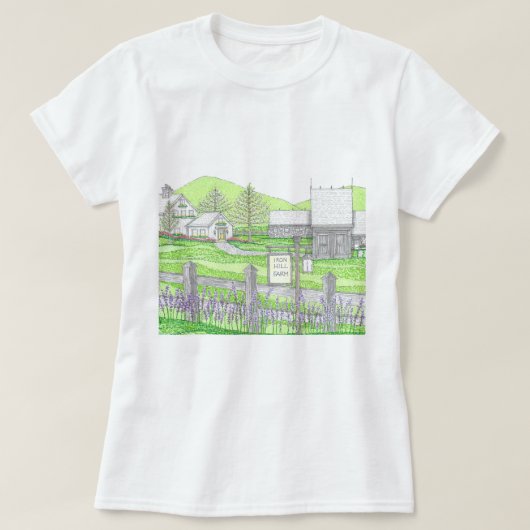 アイアンヒルファームTシャツ Tシャツ (デザイン正面)