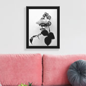 アイアンフラワースコンス キャンバスプリント (インサイチュ (リビング))