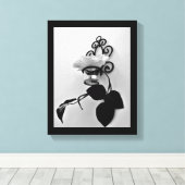 アイアンフラワースコンス キャンバスプリント (インサイチュ (ウッドフロア))