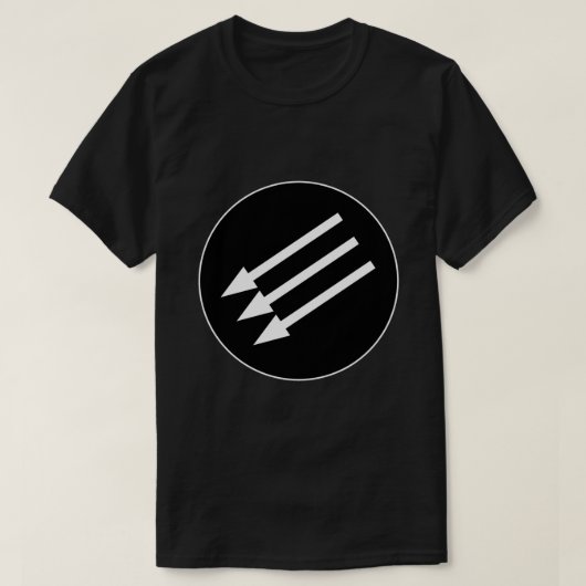 アイアンフロント – Fasist Sticker.png Tシャツ (デザイン正面)