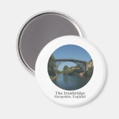 アイアンブリッジショップシャー マグネット (正面/裏面)