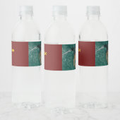 「アイアンブルーダン」ウェットフライでフライを結ぶフライ釣りアート ペットボトルラベル (ボトル)