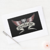 アイアンヘードシール 長方形シール (封筒)