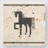 アイアンホースストーンのコースター ストーンコースター (正面)