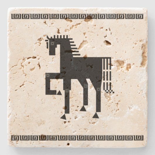 アイアンホースストーンのコースター ストーンコースター (正面)