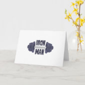 アイアンマン カード (黄色い花)