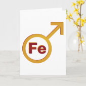 アイアンマン カード (黄色い花)