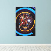 アイアンマン キャンバスプリント (インサイチュ (ウッドフロア))