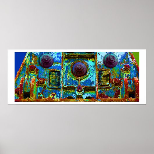 アイアンメイドプリント ポスター (正面)