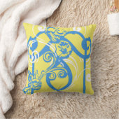 アイアンレースIデコレータ枕 クッション (ブランケット)